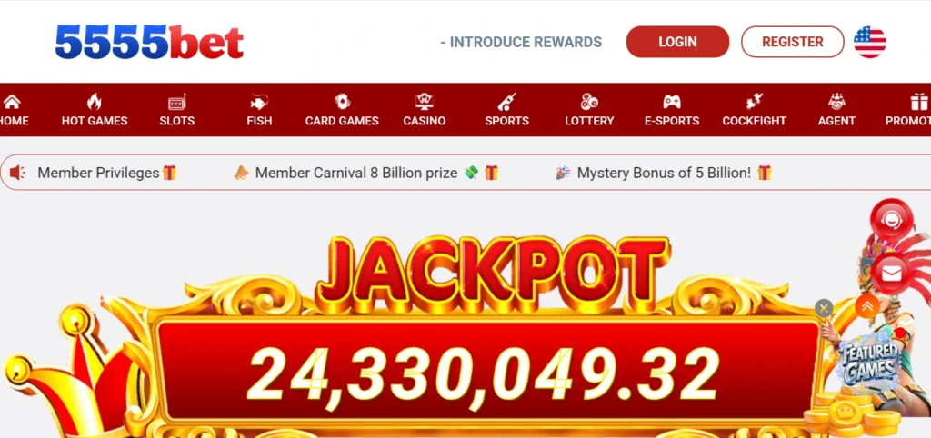 5555BET Login